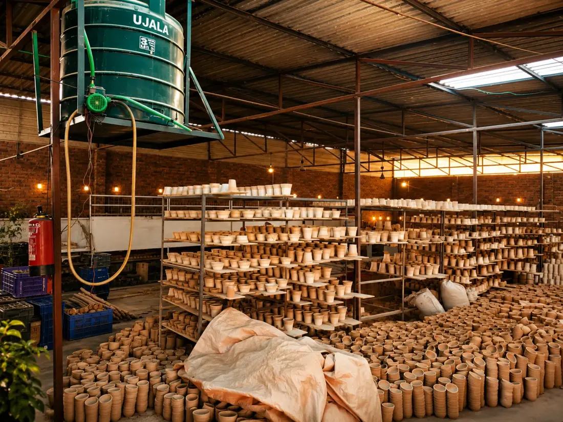 Kulhad Factory workshop and production floor