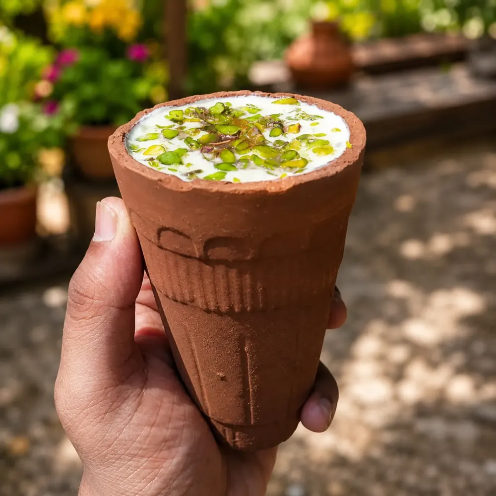 250ml Lassi Kulhad — handcrafted clay kulhad