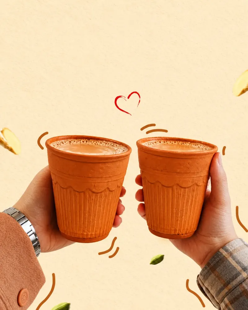 90ml Tea Kulhad — handcrafted clay kulhad